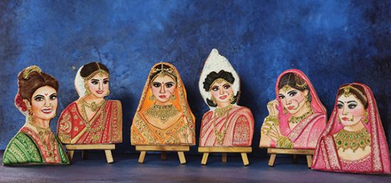 Brides of India-on a cookie