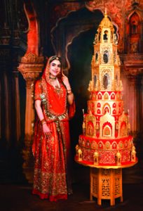 Royal icing artist Prachi Dhabal Deb and her grand Rajasthan-inspired creation